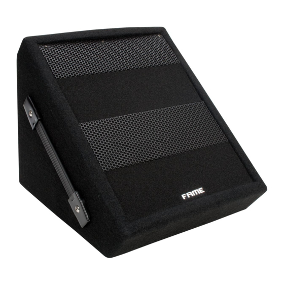 Fame Audio SM-80A User Manual