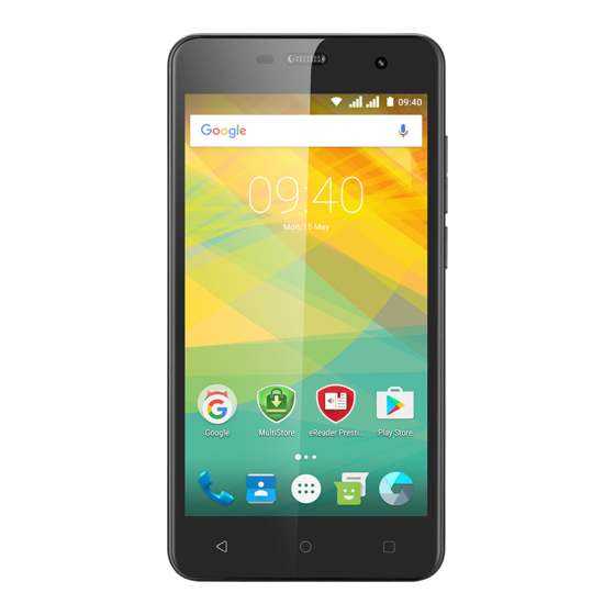 Prestigio MUZE G3 LTE Manual