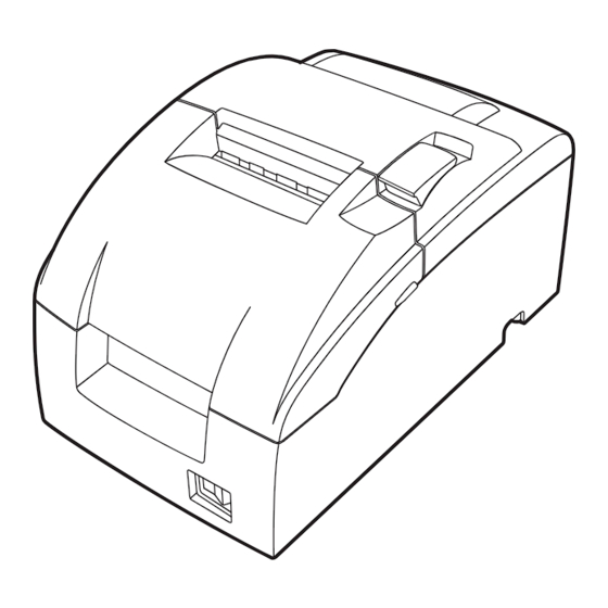 Epson TM-U330 Technical Reference Manual
