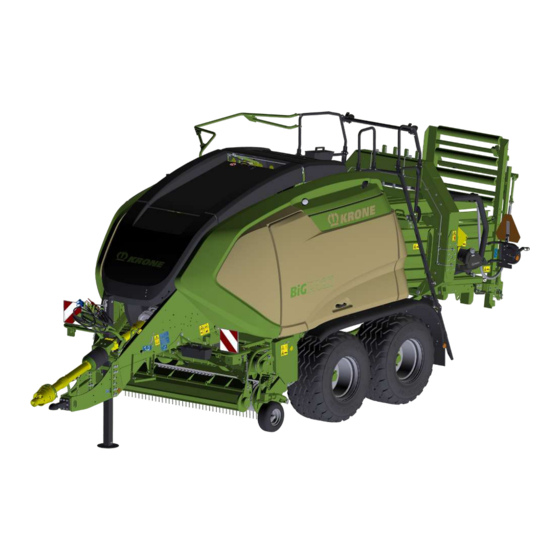 Krone BiG Pack 1290 HDP Original Operating Instructions