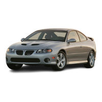 Pontiac 2006 GTO Getting To Know Manual