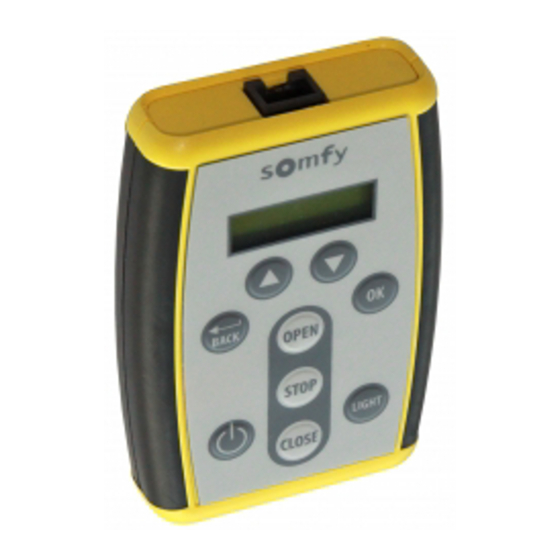 SOMFY RS485 Setting Tool Installation Manual