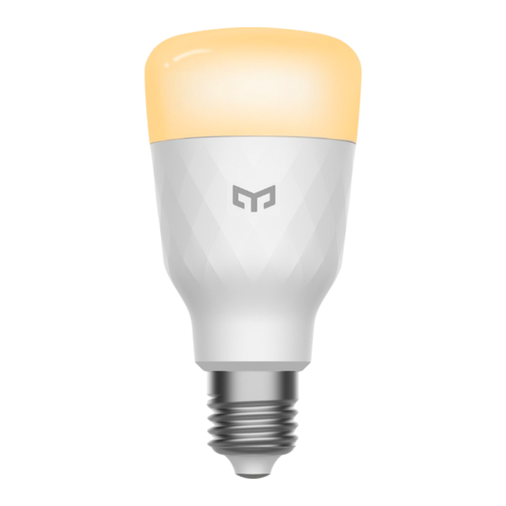 Yeelight Smart Led Bulb 1S User Manual