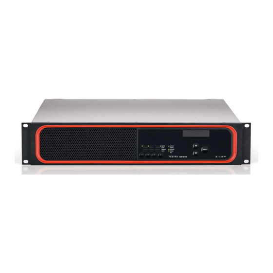 Biamp Tesira AMP-4175R Operation Manual