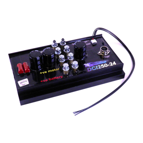 Mtroniks True Torque DCI250-24 T Instruction Manual