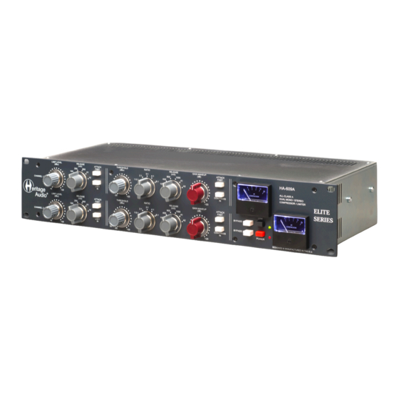 Heritage Audio ELITE Series User Manual