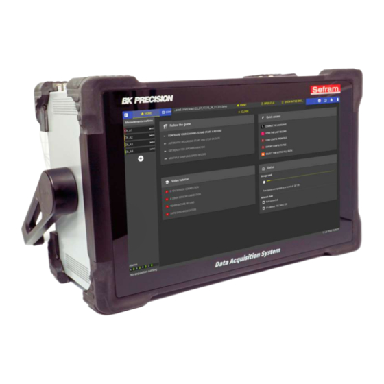 BK Precision Sefram DAS1800 User Manual