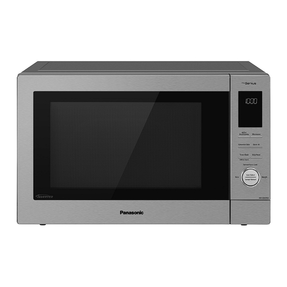 Panasonic NN-CD87KSC Manuals