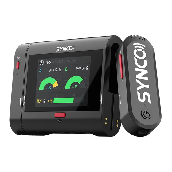 Synco G3 PRO User Manual