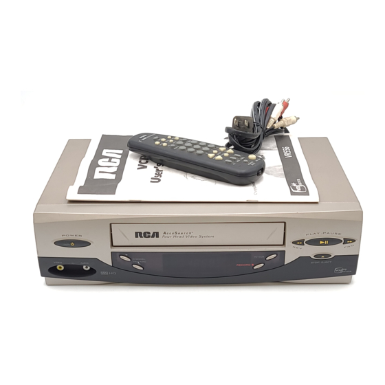RCA VR556 User Manual