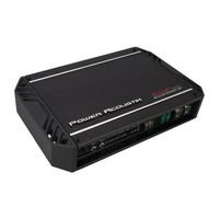 Power Acoustik BAMF2600/1D Owner's Manual