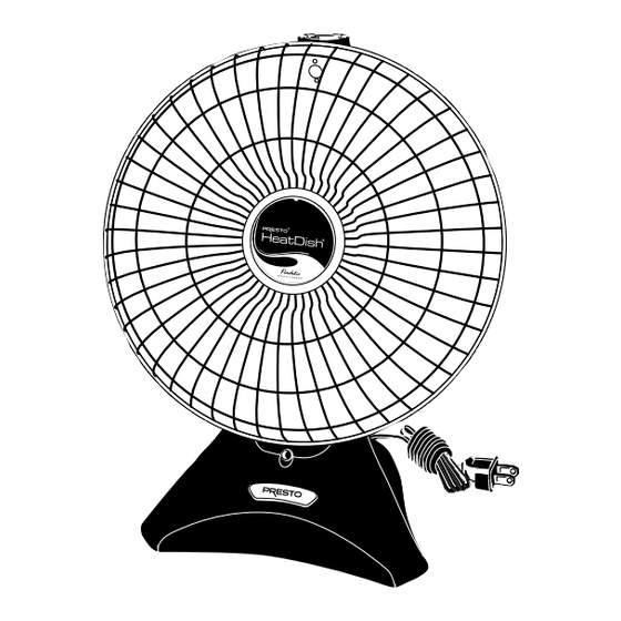 Presto HeatDish Plus Instructions Manual