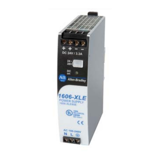 Rockwell Automation 1606-XLE80E Manual