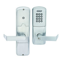 Schlage AD-201 User Manual