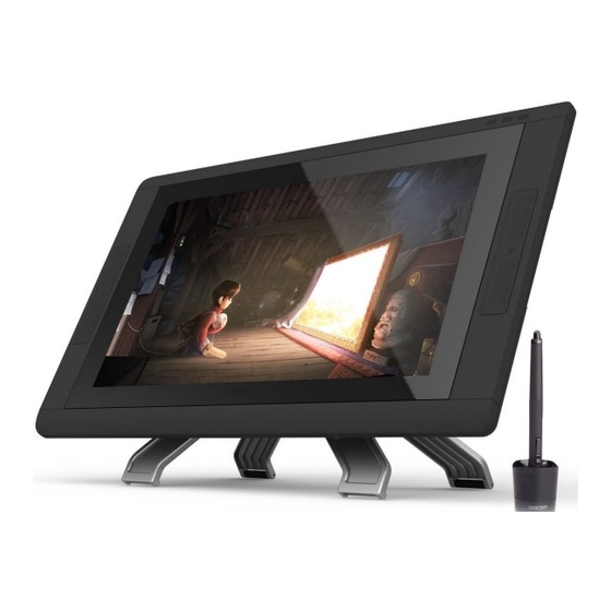 Wacom Cintiq 22HD touch Quick Start Manual