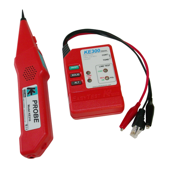 Kurth Electronic KE301 Service Manual