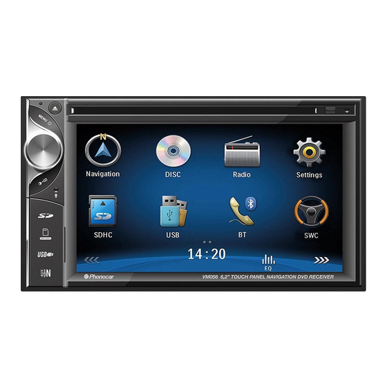 Phonocar VM 056 Instruction Manual