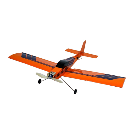 EliteModels 40in Tiger Sports Trainer ARF Manual