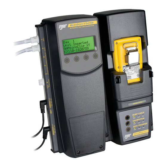 BW Technologies MicroDock II User Manual