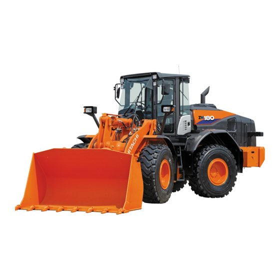 Hitachi ZW 180-6 Technical Manual