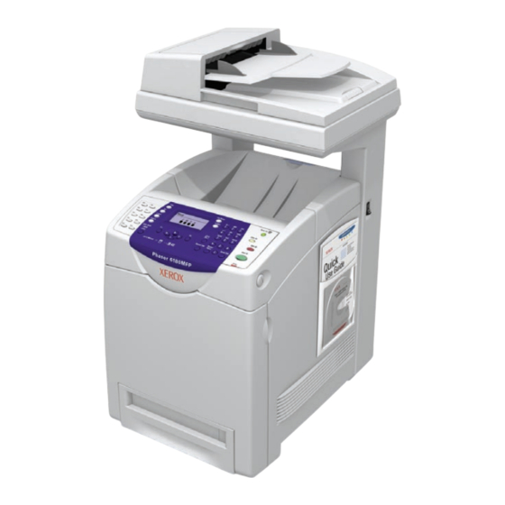 Xerox Phaser 6180MFP Quick Use Manual