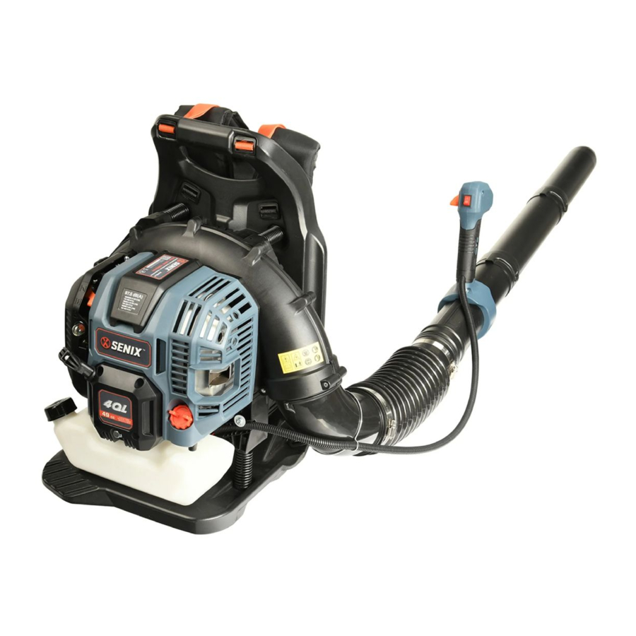 Senix BLB4QL-M - Gasoline Blower Manual