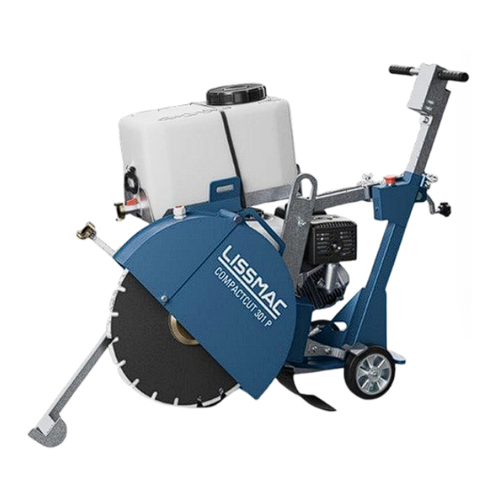 Lissmac COMPACTCUT 301 P Operating Manual