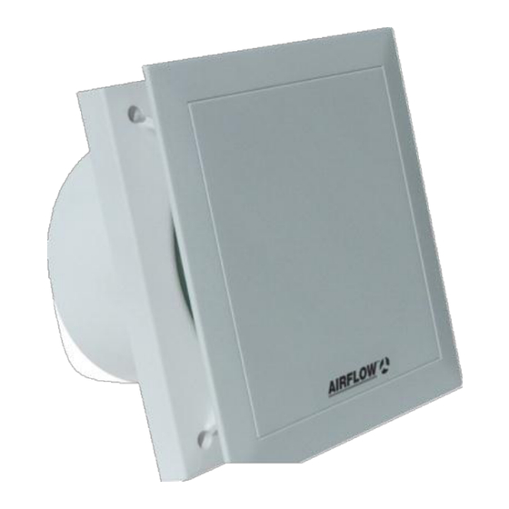 Airflow QT 150B Installation And Operating Instructions Manual