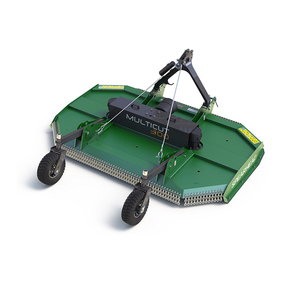 Spearhead Multicut 300 Handbook And Parts Manual