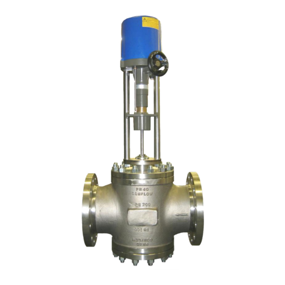 CONFLOW UNIWORLD Series Control Valve Manuals