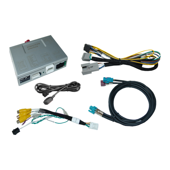 Car-Interface v.LiNK CI-VL3-MIB-4 Manual