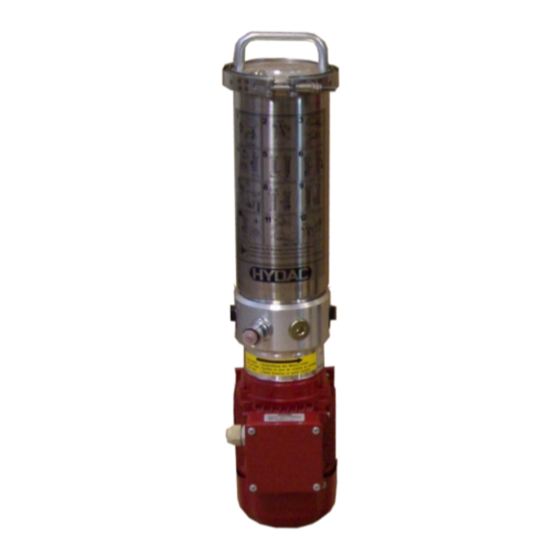 Hydac OLF-5 Installation And Maintenance Instructions Manual