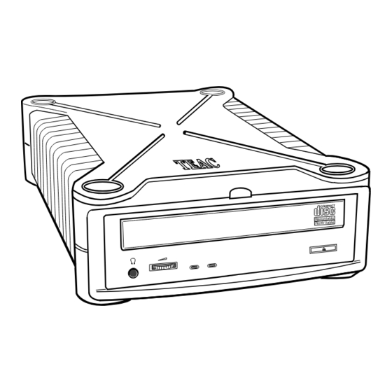 Teac CD-RW5120I User Manual