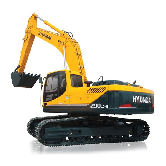Hyundai Robex 290LC-9 Manuals
