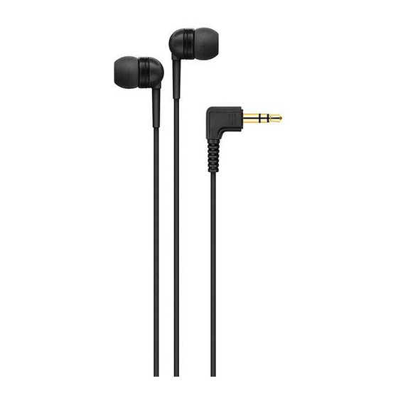 Sennheiser IE 4 Instruction Manual