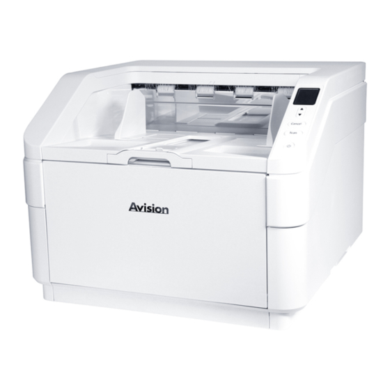 Avision AD8120P User Manual