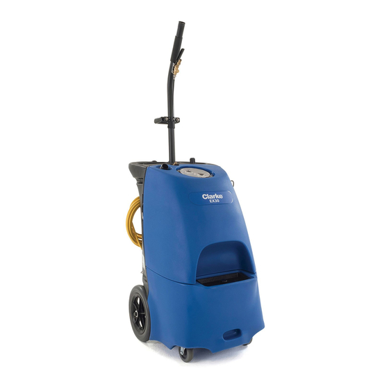 Clarke EX30 500H Instructions For Use Manual