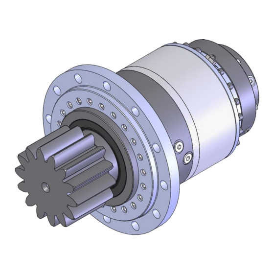 User Manuals: Dover TWG 250PR Planetary Gear Drive