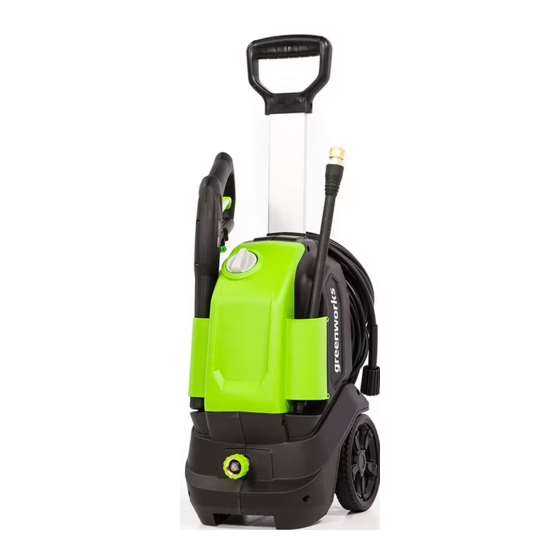 GreenWorks GPW 1703 Owner's Manual