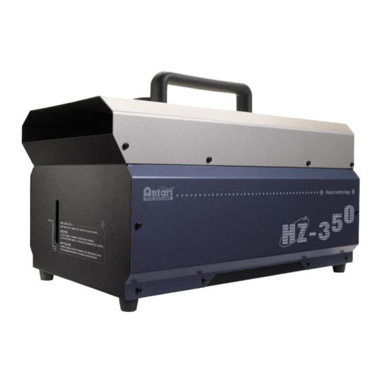 Antari HZ-350 User Manual