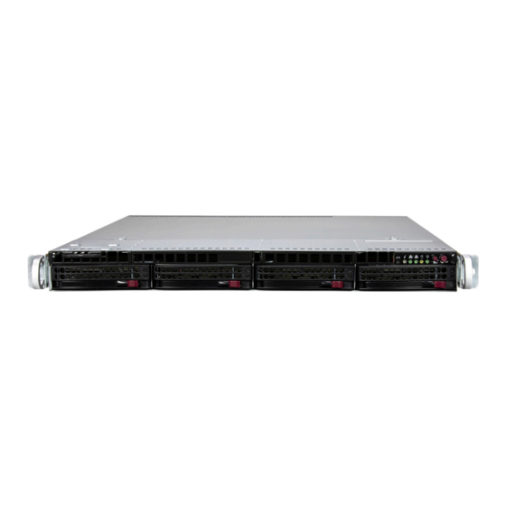 Supermicro A+ Server AS -1015SV-WTNRT User Manual