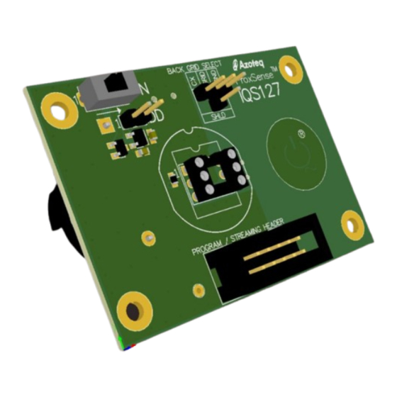 Azoteq IQ Switch ProxSense IQS127 EV-Kit User Manual