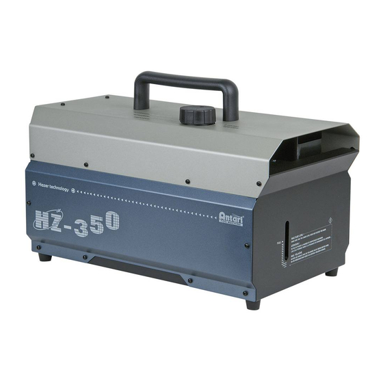 Antari HZ-350 User Manual