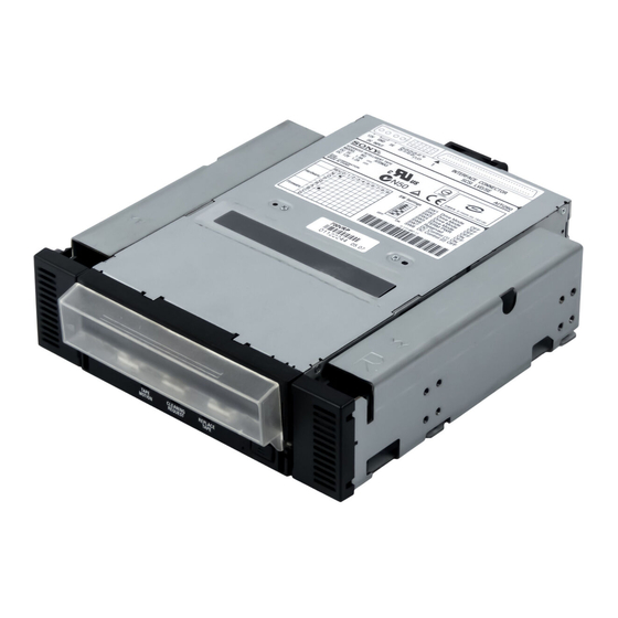 Sony StorStation AITi90 Tape Drive Manuals