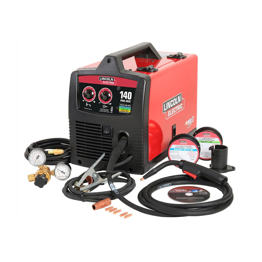Lincoln Electric PRO MIG 180 Operator's Manual