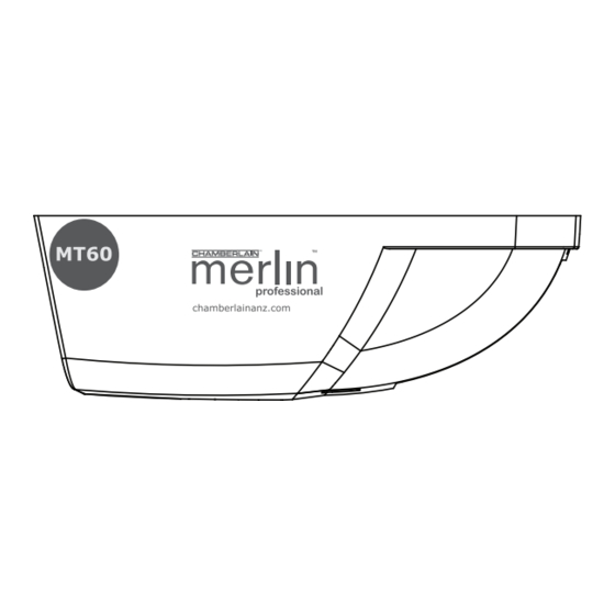 Chamberlain Merlin MT60 Illustrated Instruction Manual
