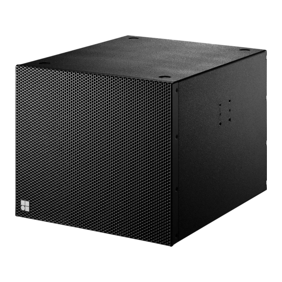 d&b audiotechnik Qi-SUB Manual