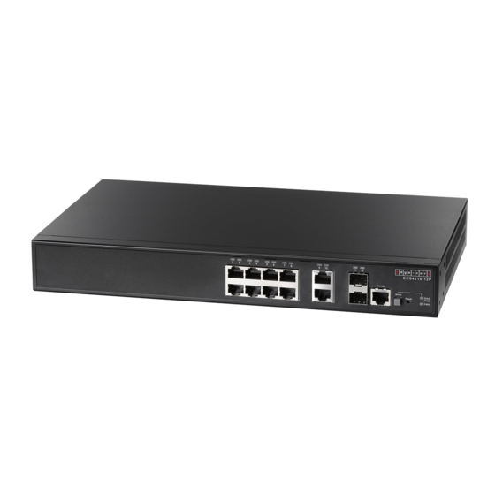 Edge-Core ECS4210-12P Installation Manual