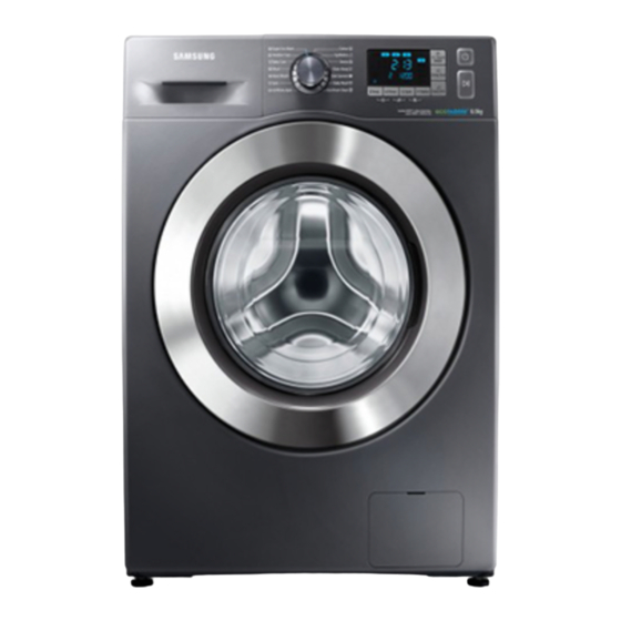 Samsung WF80F5 series User Manual
