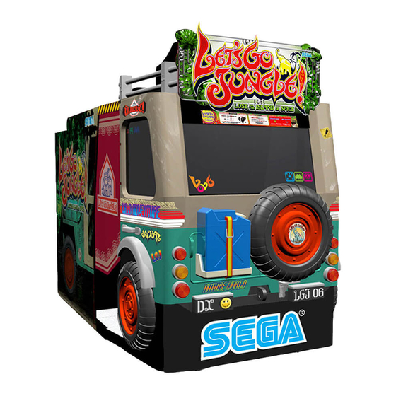 Sega Let's Go Jungle Owner's Manual